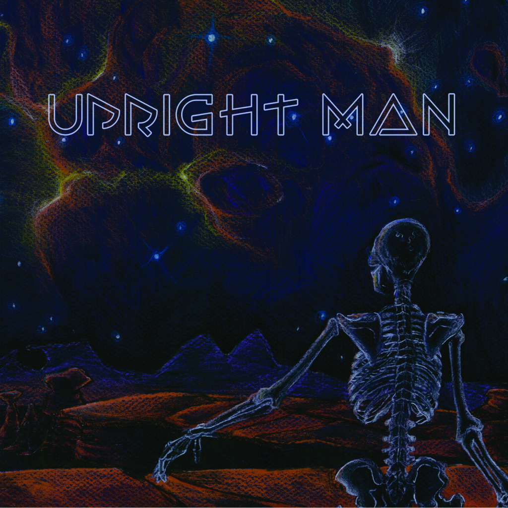 Upright Man Cover blue